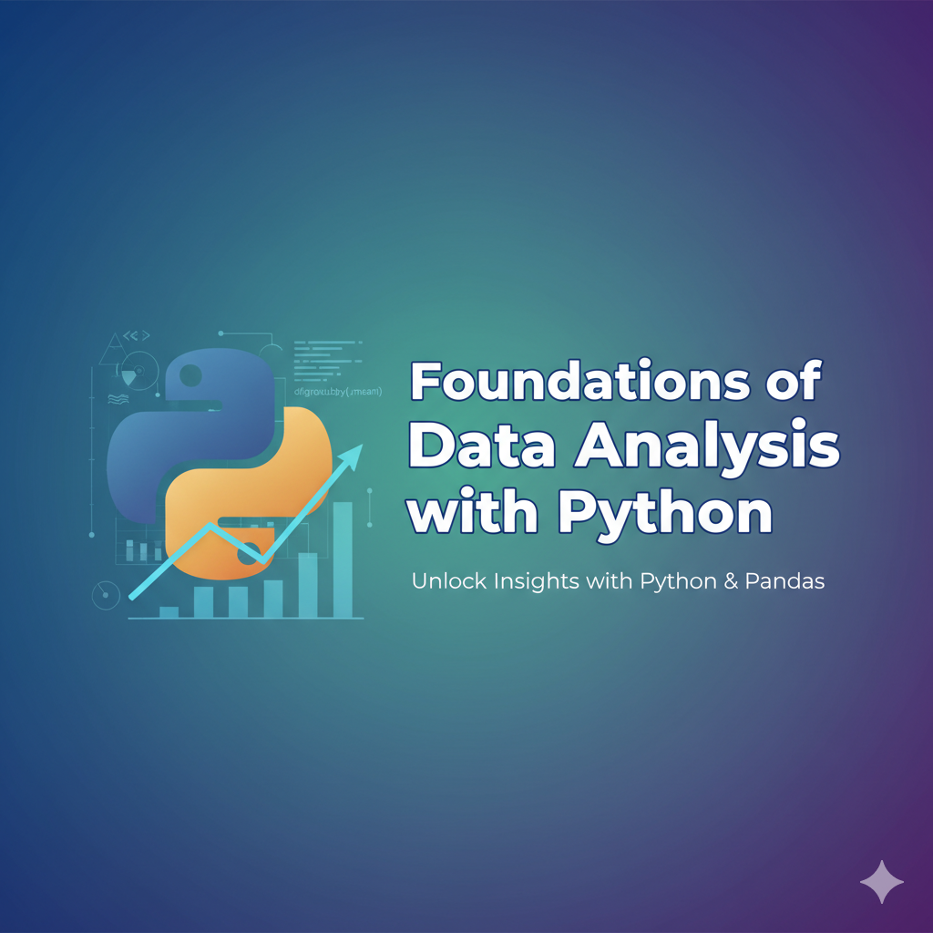 Foundations of Data Analysis with Python